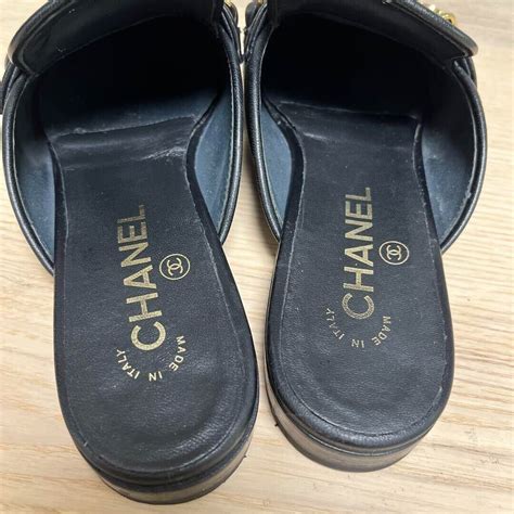 chanel tie up sandals|Chanel sandals cc logo.